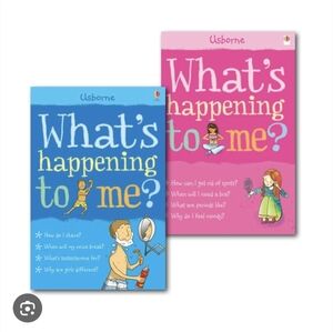 What's Happening to Me? Collection 2 Books Set, (Girls, Boys) Puberty Tween